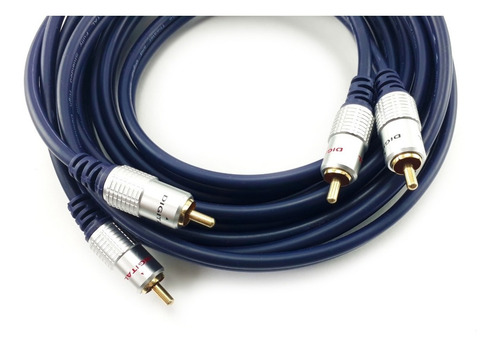 Cable De Audio Rca 2x2 Rojo Blanco 90cms