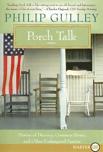 Porch Talk Lp, De Philip Gulley. Editorial Harperluxe, Tapa Blanda En Inglés