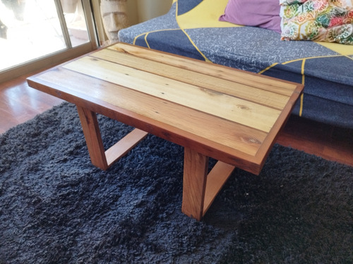 Mesa De Centro, Madera Nativa. 