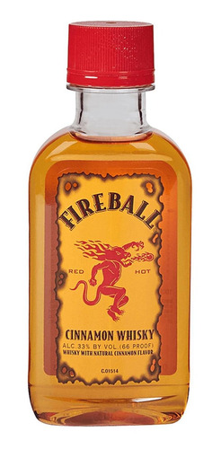 Pack De 2 Whisky Fireball Cinnamon Mini 50 Ml