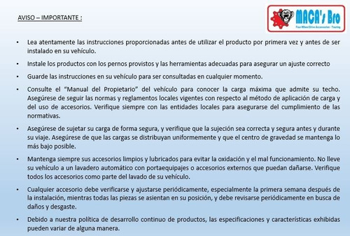 Anclaje Para Herramientas - Caja Pickups - Offroad - 4x4