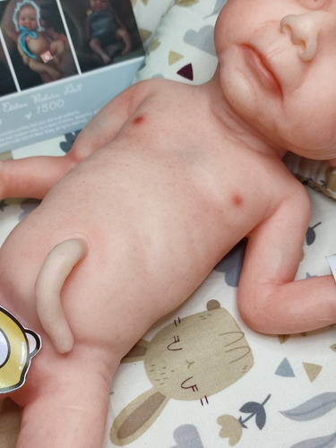 Bebe Reborn Original Cuerpo Silicona Solida Recién Nacido