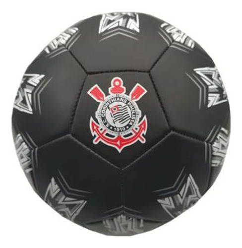 Bola Futebol Corinthians Estádios Unissex - Preta