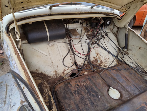 Fusca 1970 Para Restaurar Com Documentos Estrutura Boa