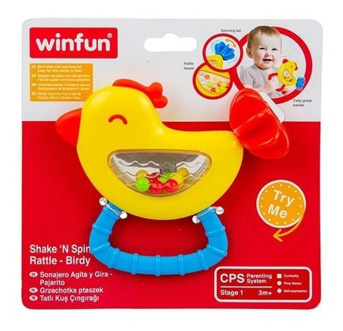 Sonajero Pájaro  Winfun 