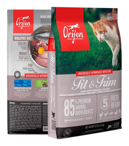 Orijen Fit & Trim For Cats 5.45 Kg