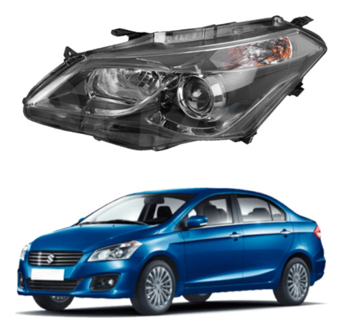 Faro Suzuki Ciaz 2015 2016 2017 2018 2019 C/lupa Izquierdo