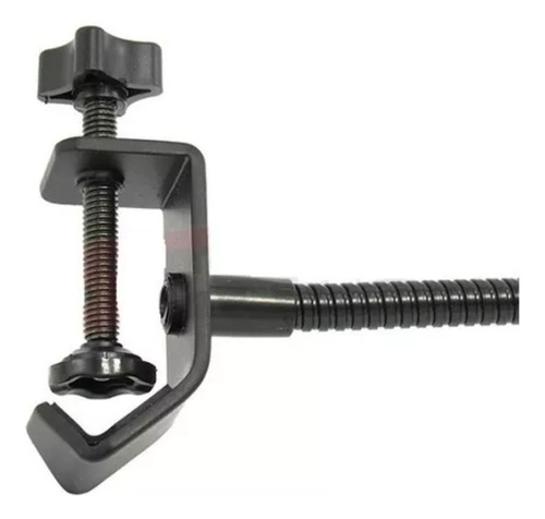 Protetor Flexível Para Microfone De Estúdio Pop Filter Pf-01 Cor Preto