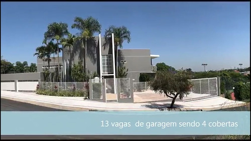 Imagem 4 de 30 de Belíssima Mansão No Condomínio Colinas Do Mosteiro De Itaici - Ch00035 - 68450458