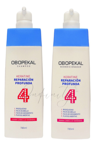 Obopekal Cuidado Del Cabello Shampoo +acondicionador  780ml