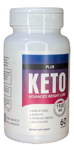 Keto Plus Adelgazante Detox Original 1100 Mg 60 Capsulas