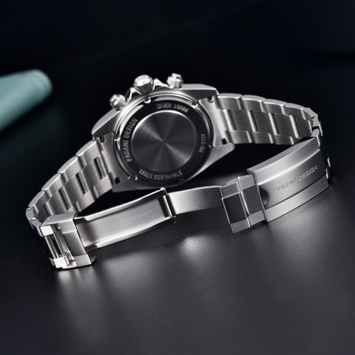 Pagani Design Reloj Hombres Cuarzo Luminoso Impermeable