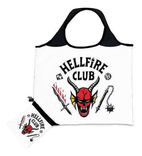 Bolsa Plegable De Tela Hellfire Club Stranger Things