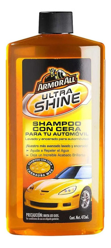 Shampoo Carro Armor All Con Cera 473ml Moto Camión