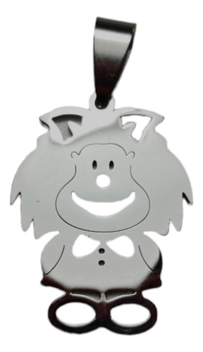 Dije Mafalda Personaje Acero Quirurgico C/ Llaver