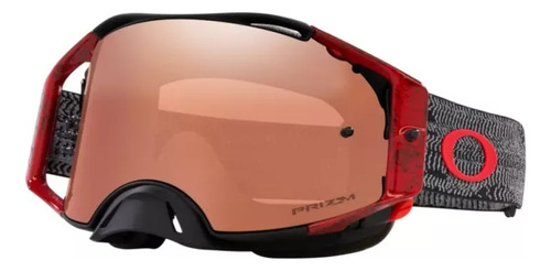 Goggles Motox/enduro Oakley Airbrake Prizm Mx Black Rojo 0oo