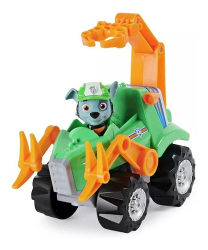 Carrinho Rocky Veículo Resgate Patrulha Canina Dino Rescue