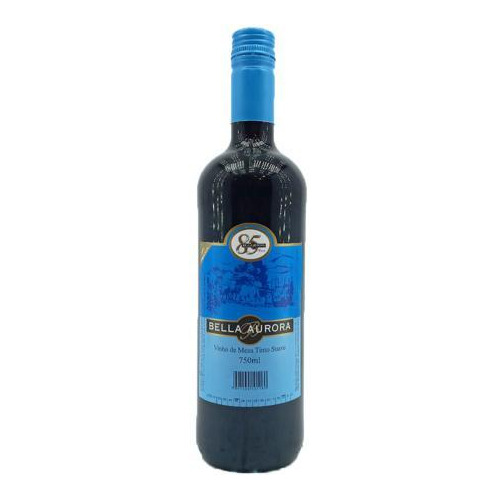 Vinho Tinto De Mesa Suave Bella Aurora 750ml