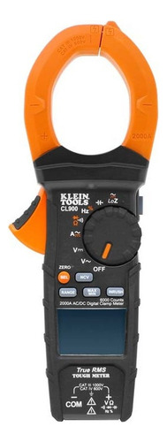 Multimetro Digital Gancho Ac Dc Trms2000a Cl900 Klein Tools