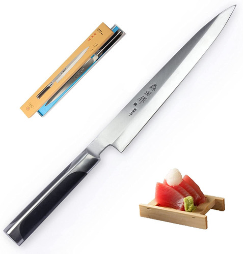 Cuchillo Chuyiren, Para Sushi, Acero Al Carbono, 24cm