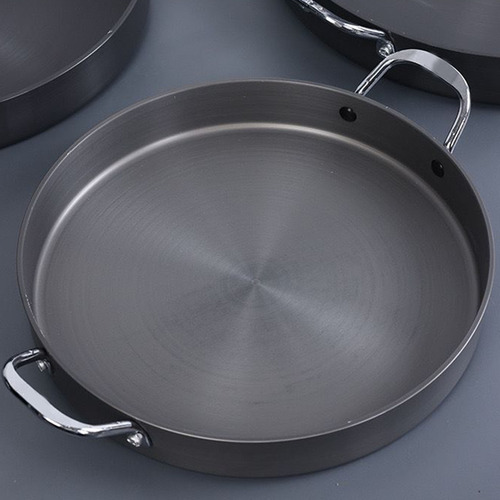 Plancha Redonda Para Barbacoa Coreana Con Revestimiento Anti