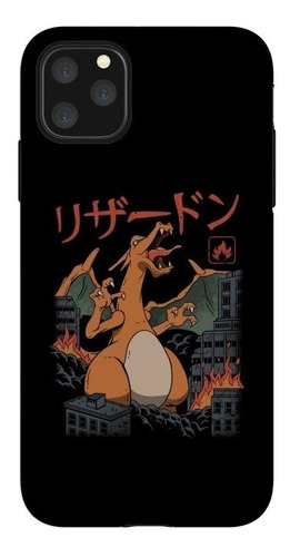 Estuche Forro iPhone Samsung Diseño Fire Kaiju
