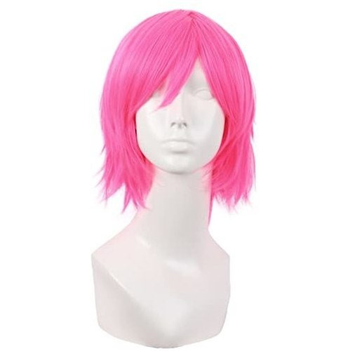 Mapofbeauty 12 Inch/30 Cm Hombre Short Straight Side 877zi