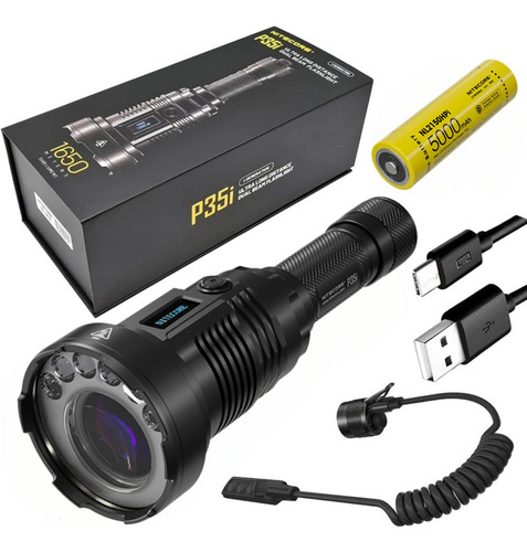 Nitecore P35i Linterna De Luz Fuerte 1650m De Tiro Lejano