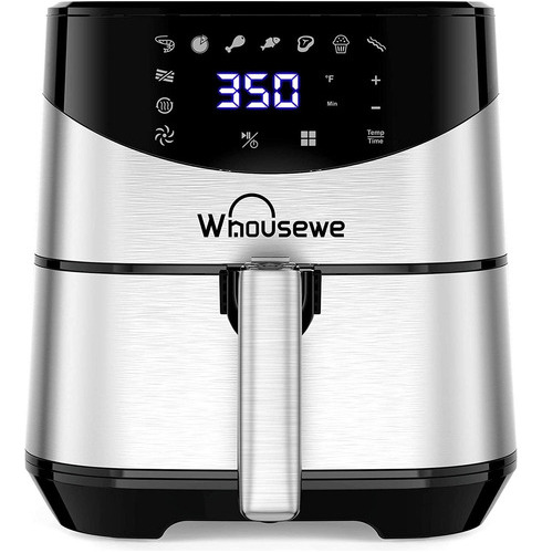 Whousewe Freidora De Aire, Grande, Xl 5.8 Qt, Horno Electr