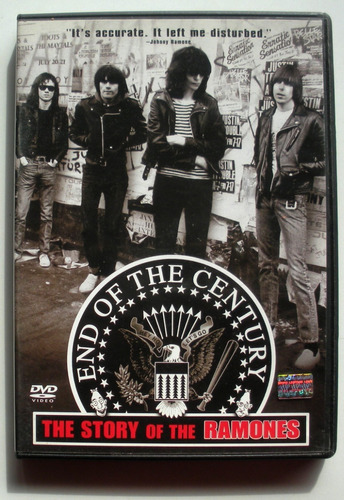 Dvd - Ramones  End Of The Century  The Story  Booklet Poster