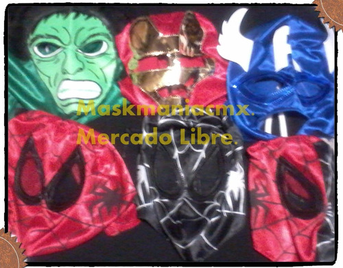 Máscaras De Luchador $36.00, Evento,fiesta!!tamaño Adulto