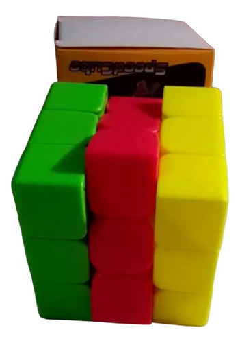 Rubik Sandwich Tricolor Centro Rojo Qiyi Warrior W Rosario