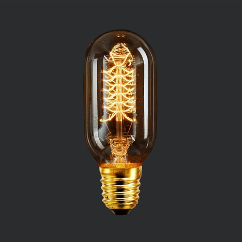 Lámpara Filamento Vintage T45 24w Cálida Antique E27 220v