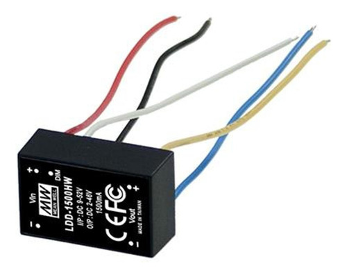 Driver De Corriente Constante Mean Well 52vdc 1000ma