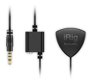 Microfone Interface Violão Irig Acoustic Ik Multimedia