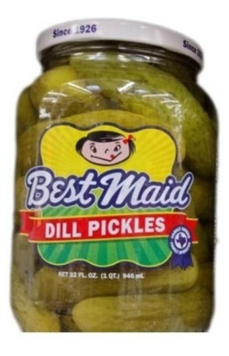 Best Maid Dill Pickles / Pepinillos Preparados En Vinagre