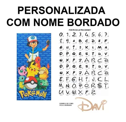 Nome Com Personagens Pokemon