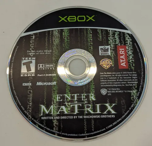 Enter The Matrix Xbox MercadoLivre