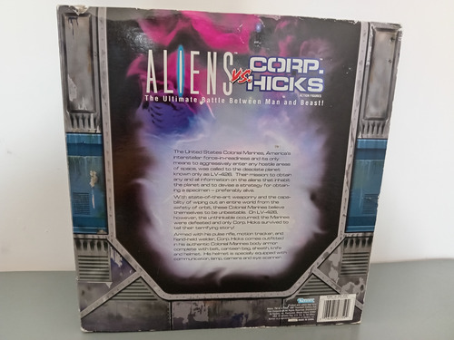 Aliens Vs Corp. Hicks De La Marca Kenner De 30cm