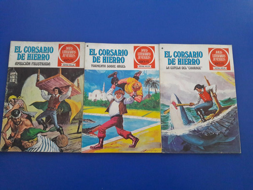 Coleccion De 3 Revistas Comics El Corsario De Hierro