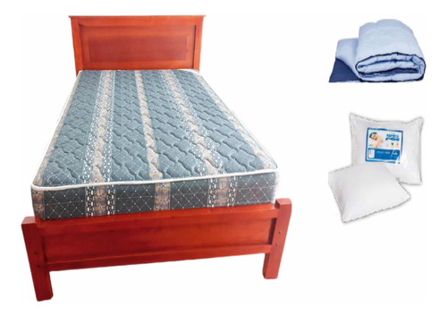 Promoción Colchón+ Cama O Base+ Almohadas + Cobertor Colchón