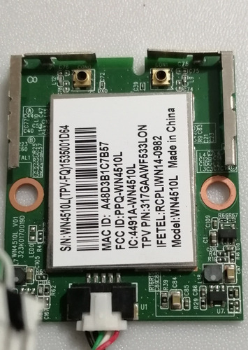 Botonera Y Modulo Wifi M43-c1 Wn4510l 715g7134-k01-000-004i (Usado)