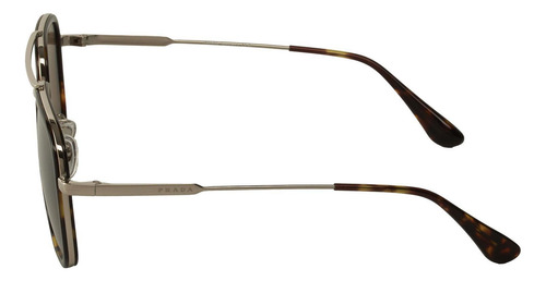 Prada Spr 57xs 01a-8c1 Aviator Square Coffe Tortoise