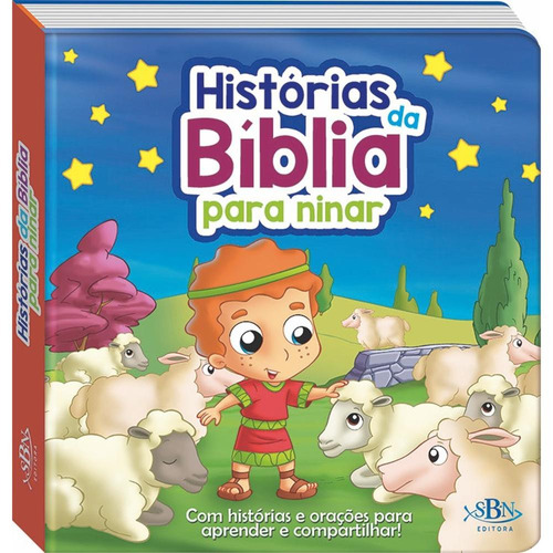 Histórias da Bíblia para ninar, de © Todolivro Ltda.. Editora Todolivro Distribuidora Ltda., capa dura em português, 2017
