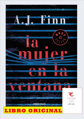 La Mujer En La Ventana, De A.j. Finn. Editorial Debols!llo, Tapa Blanda En Español