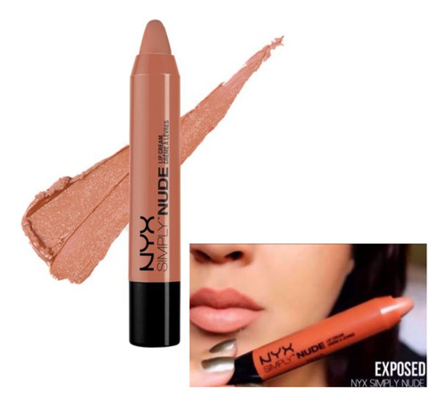 Labial Cremoso Nyx Simply Nude Lip Cream Original 