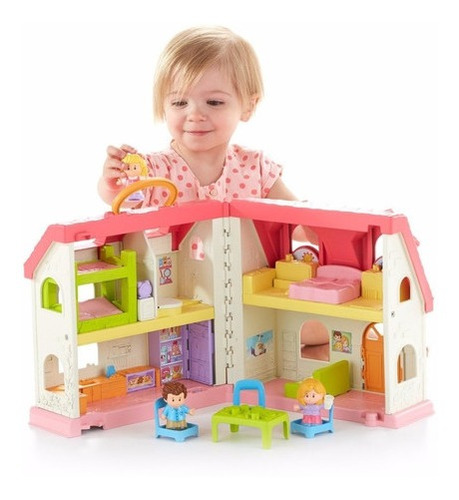 Fisher-price Little People Surprise Casa Muñecas Juguete Niñ