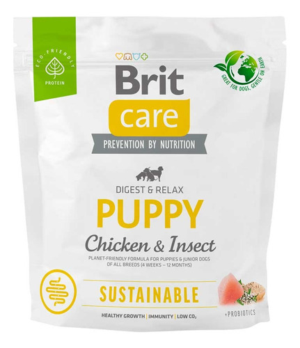 Brit Care Dog Cachorro Chicken Insect 1kg. Np