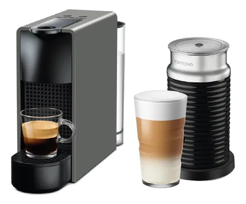 Maquina Nespresso Essenza Mini C Range Grey  Aeroccino