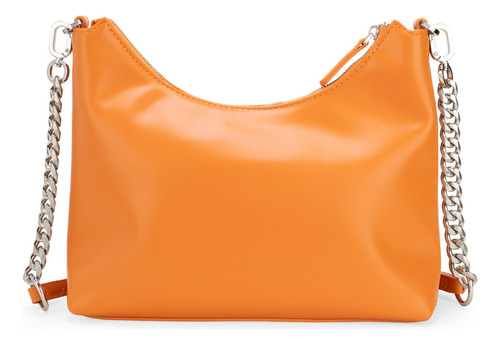 Bolsa Hobo Cloe Izisyla Mediano Color Naranja